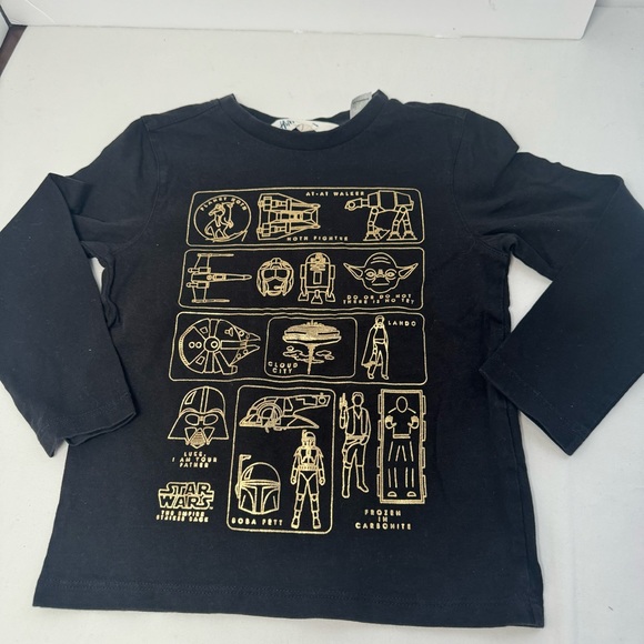 Star Wars collection 10pc shirt bundle, VARIOUS SIZES. Pls. check pics for sizes - Picture 9 of 10